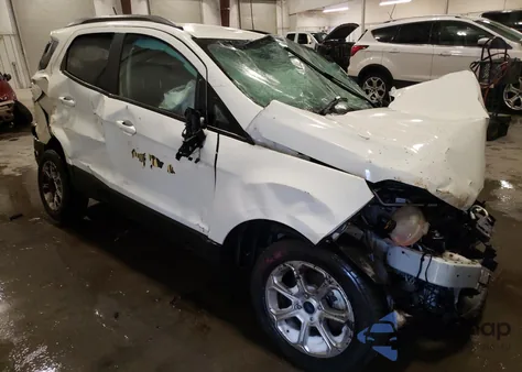 2019 Ford Ecosport Se z USA, uszkodzony, nr VIN MAJ6S3GLXKC280202